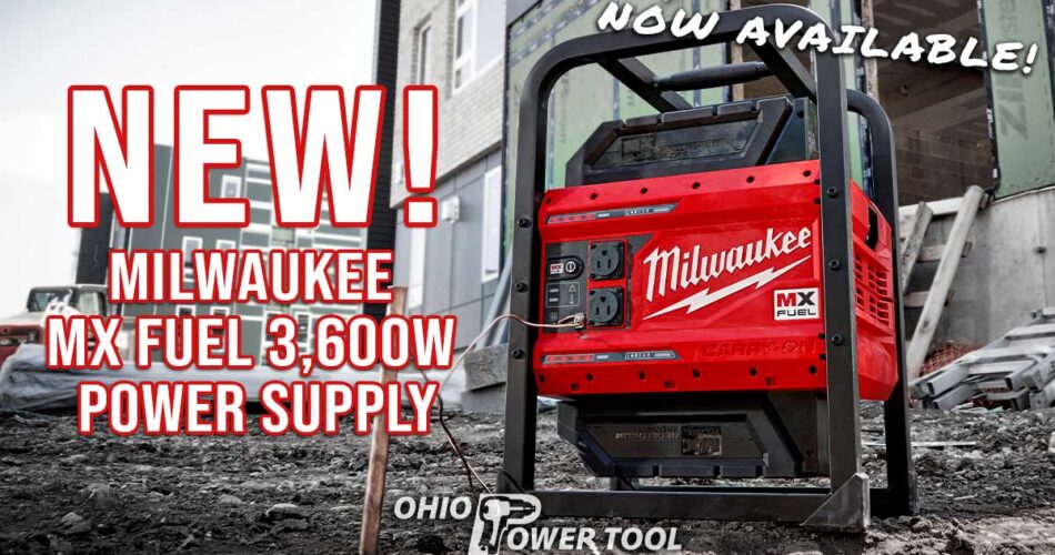 Milwaukee MX FUEL 3600/1800 Watt Carry-On Power Supply