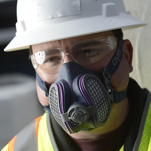 The GVS Elipse P100 NIOSH Respirator w/ Replaceable Filters is designed to form-fit to your face and won't fog up your protective eyewear.