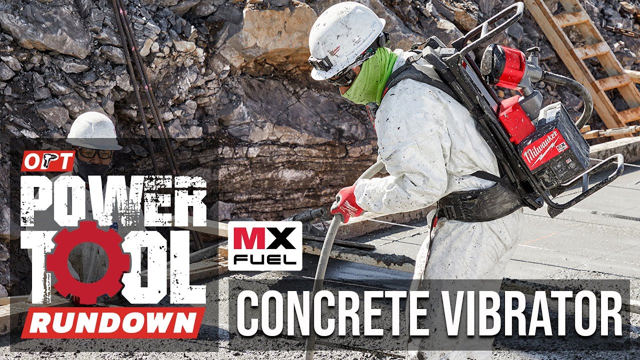A Look at the NEW Milwaukee MX FUEL Concrete Vibrator Ohio Power Tool