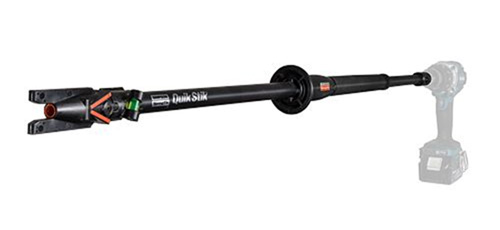 The Quik Stick extender attaches to any standard  drill or driver to add an extra 43" of reach. 