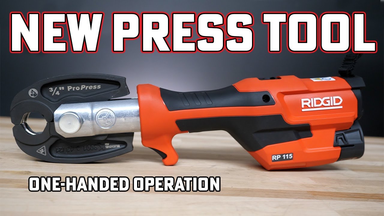 New Ridgid RP 115 Mini Press Tool Ohio Power Tool News