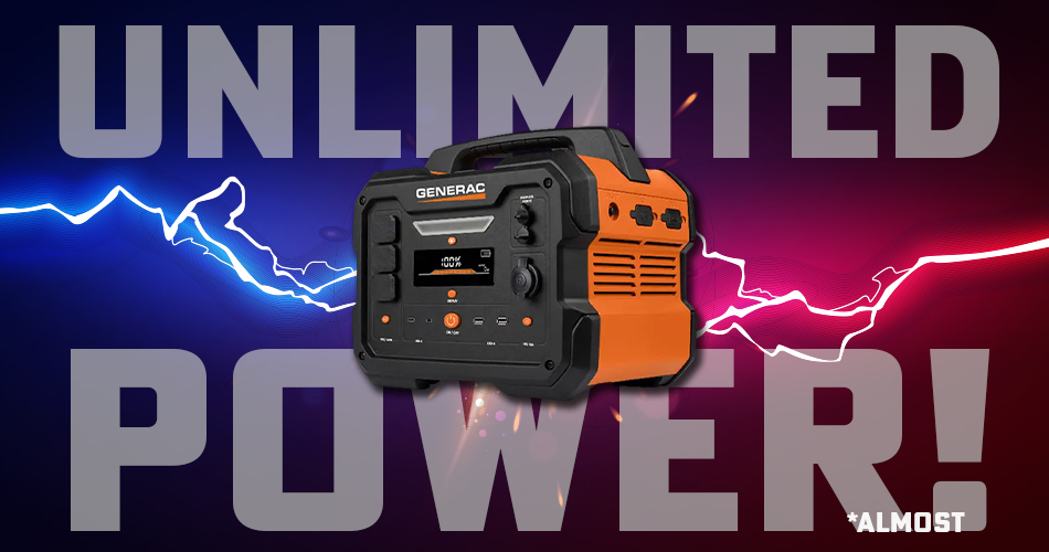 Generac Portable Power Stations (Almost) Unlimited Power!!! Ohio