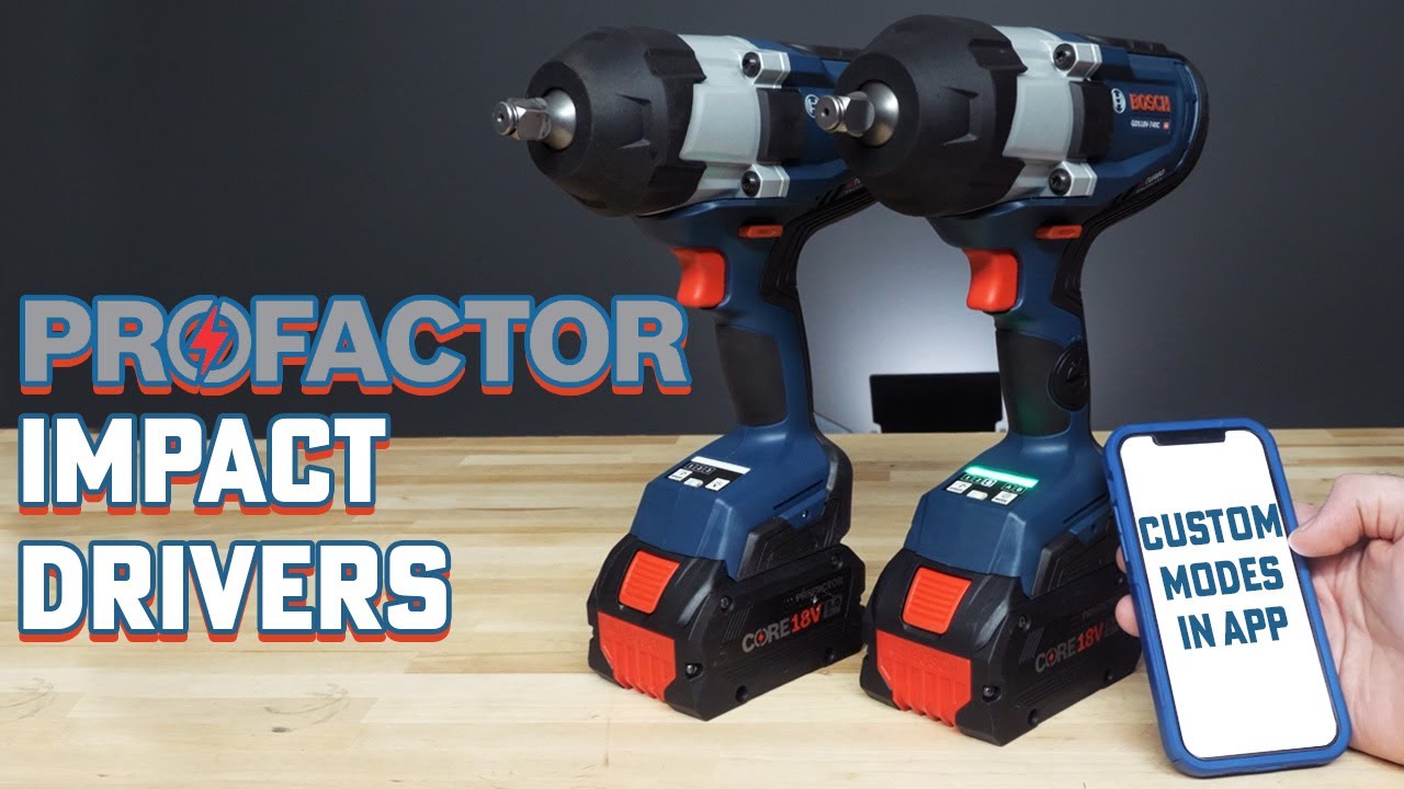 Bosch PROFACTOR Impact Wrenches Put the PRO in PROFACTOR! Ohio Power