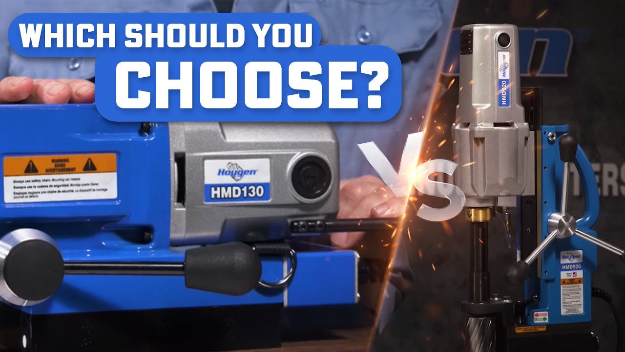 Choosing the Right Mag Drill Hougen HMD130, HMD900, HMD904, HMD905