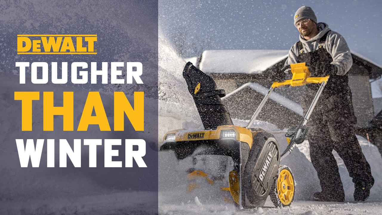 Conquer Winter with Ease: Introducing DeWalt’s 60V MAX Single-Stage