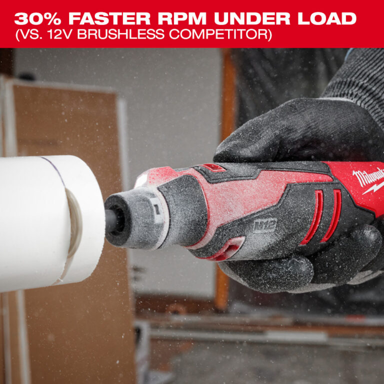Milwaukee’s New M12 Brushless Rotary Tool Ohio Power Tool News