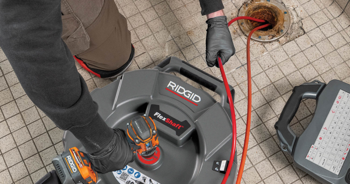 Ridged R5 Machine RIDGID’s NEW FlexShaft K9-204+ Drain Cleaning Machine – Ohio Power Tool ...