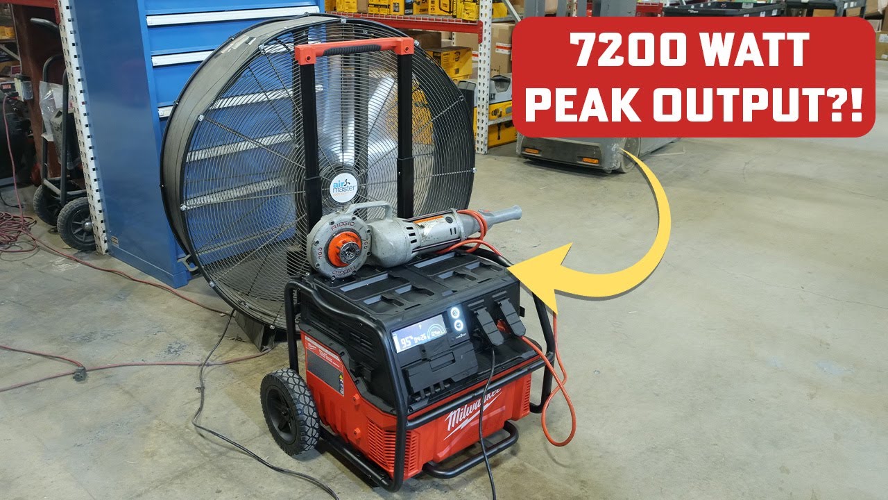 Milwaukee’s RollOn 7200W/3600W 2.5kWh Power Supply Ohio Power Tool News