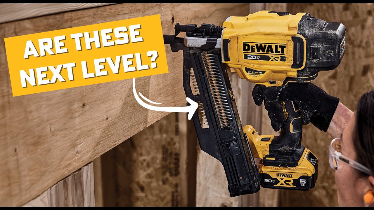 DeWalt’s New 20V MAX* XR Brushless Cordless Framing Nailers Ohio
