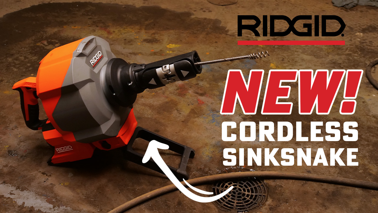 RIDGID'S New Cordless K-46 SinkSnake – Ohio Power Tool News