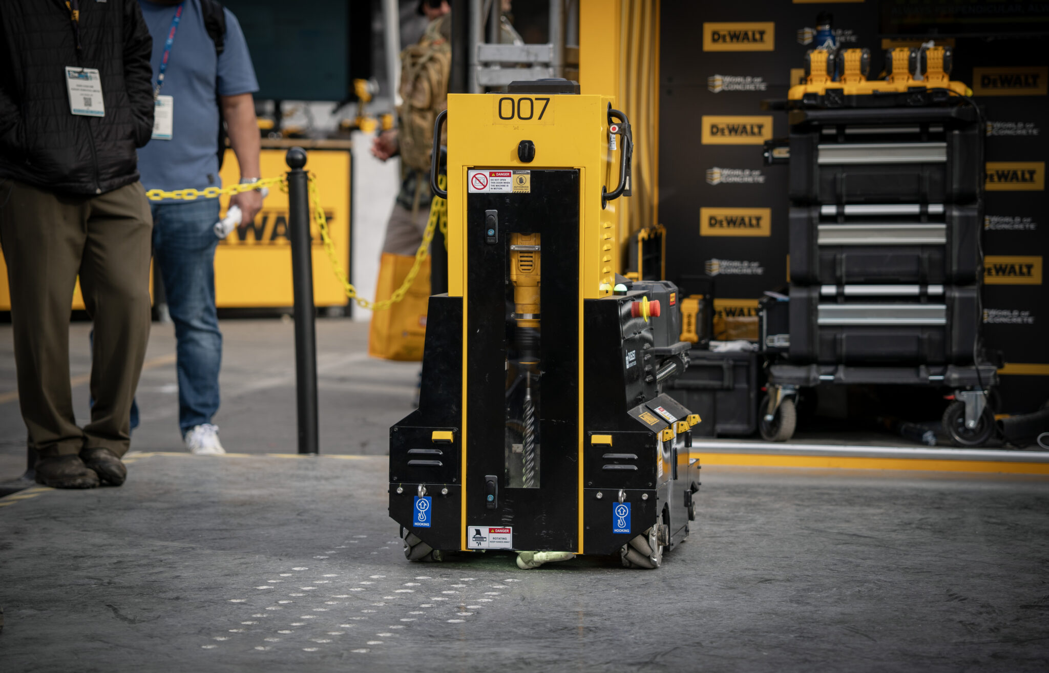 DEWALT Just Dropped a Data Center Robot That Drills Concrete from Above ...