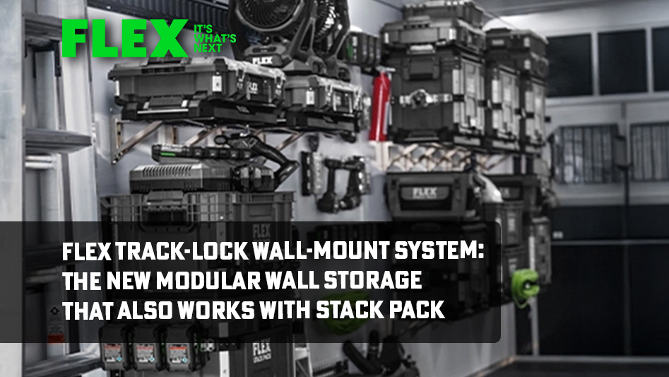 FLEX TRACK-LOCK Wall-Mount System: The New Modular Wall Storage That ...