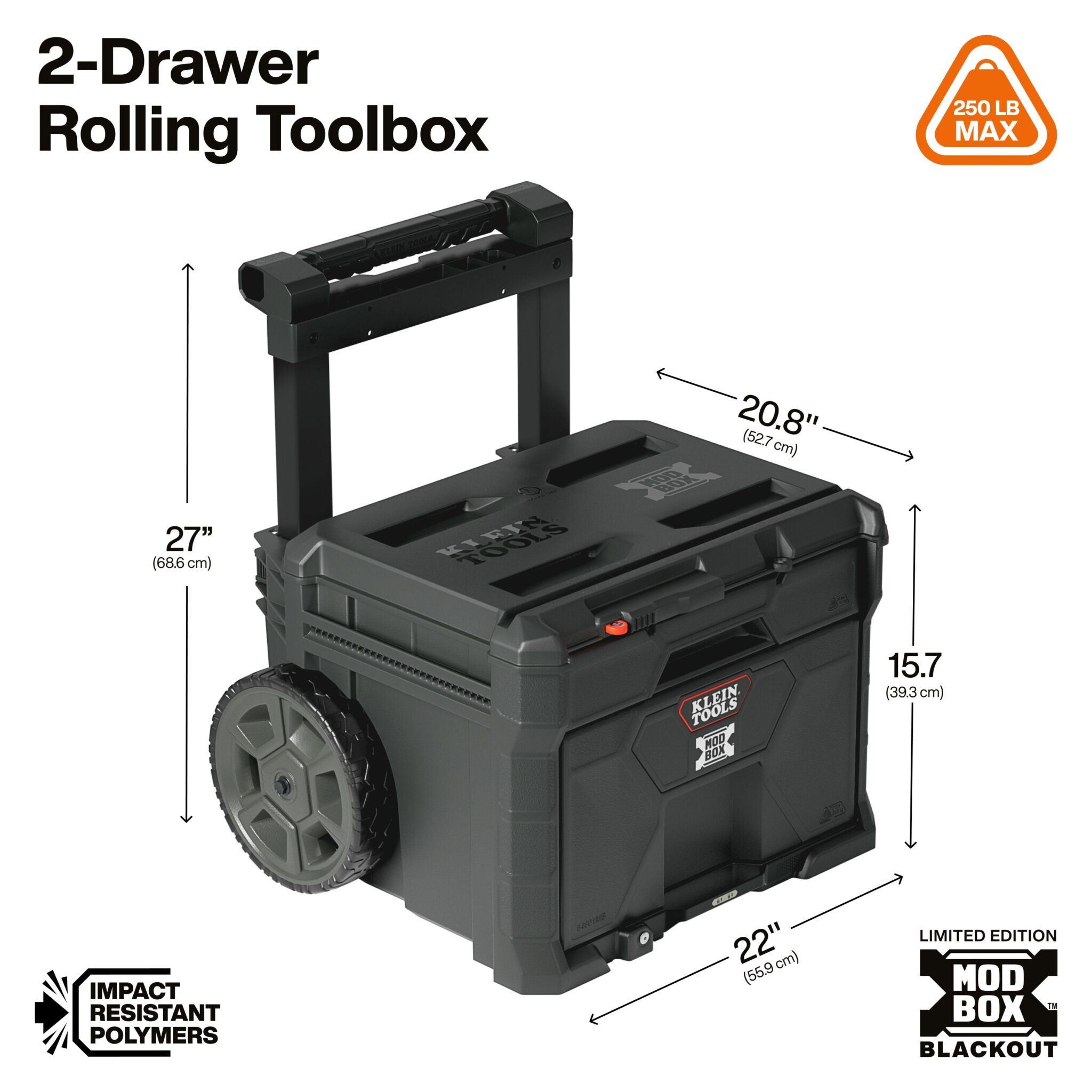 Klein BLACKOUT MODbox: The Limited Edition Black Modular Tool Storage ...
